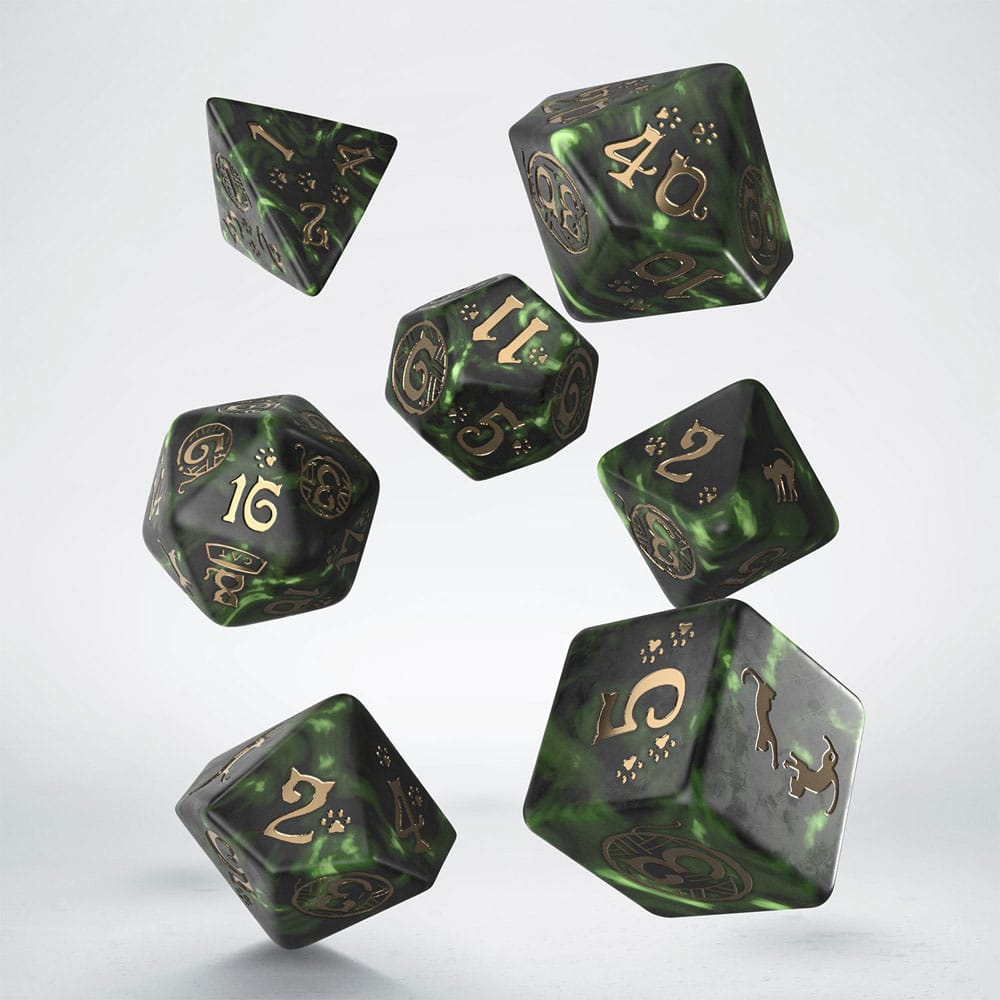 Cats Dice Set: Pixel by Q Workshop