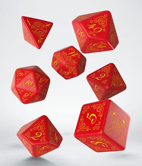 Pathfinder Dice Set - Curse of the Crimson Throne (7) by Q-Workshop