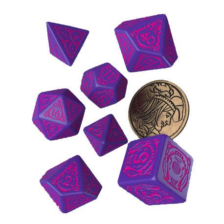 The Witcher Dice Set - Dandelion The Conqueror of Hearts (7)