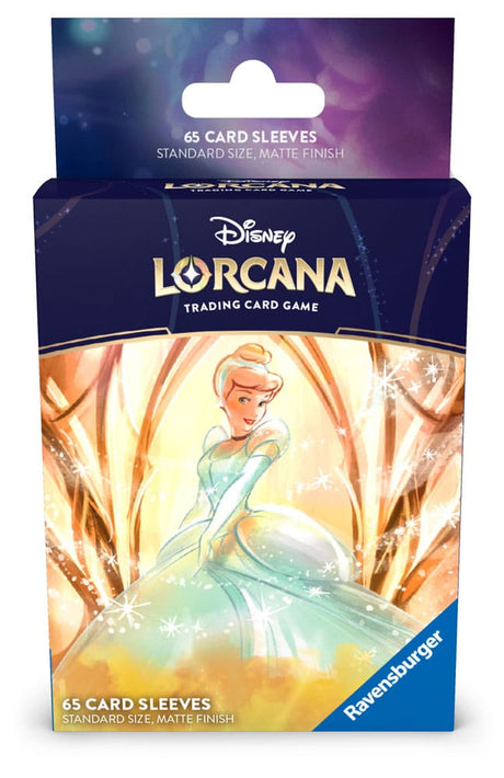 Disney Lorcana TCG Cinderella Card Sleeves (65 Pack)