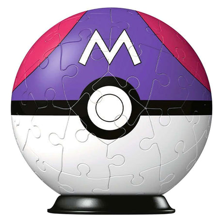 Pokémon 3D Puzzle Pokéballs: Master Ball, 55 pieces