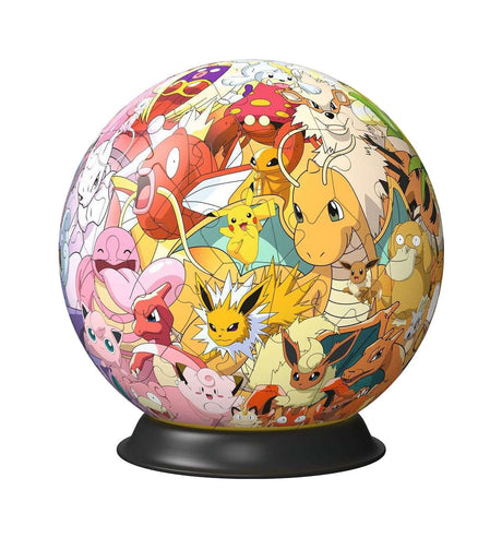 Pokémon Kanto Region 3D Puzzle Ball (73 Pieces)