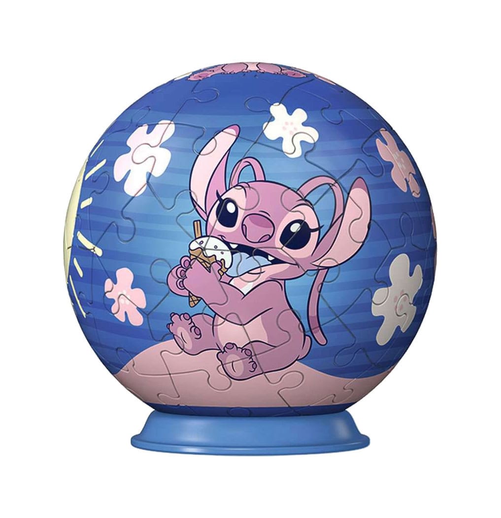 Ravensburger Lilo & Stitch 3D Puzzle Ball: Angel (55 Pieces)