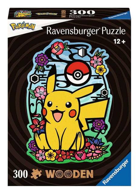 Pokémon Wooden Pikachu Jigsaw Puzzle (300 pieces)