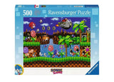 Classic Sonic The Hedgehog 500-Piece Jigsaw Puzzle