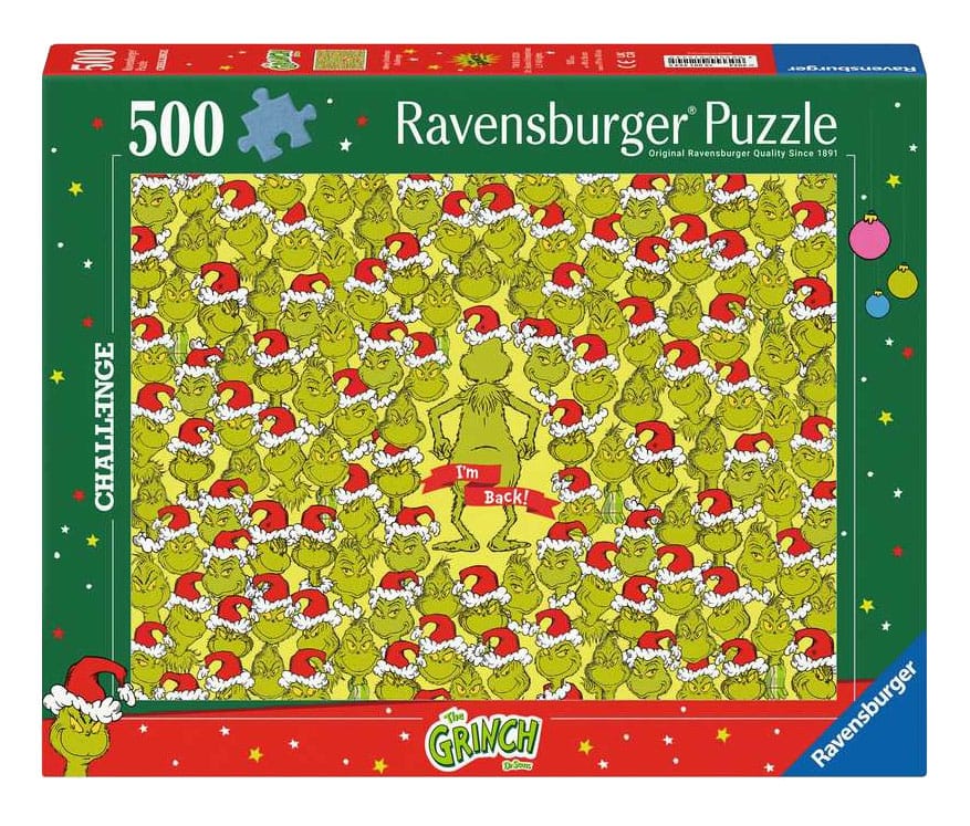 The Grinch Merry Grinchmas Premium Jigsaw Puzzle - 500 Pieces