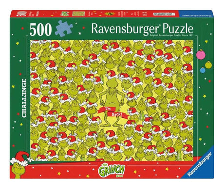 The Grinch Merry Grinchmas Premium Jigsaw Puzzle - 500 Pieces