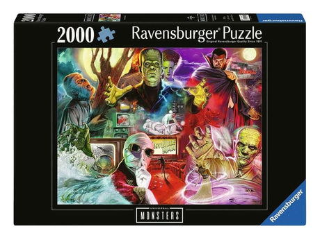 Universal Monsters 2000-Pieces Jigsaw Puzzle - Ravensburger