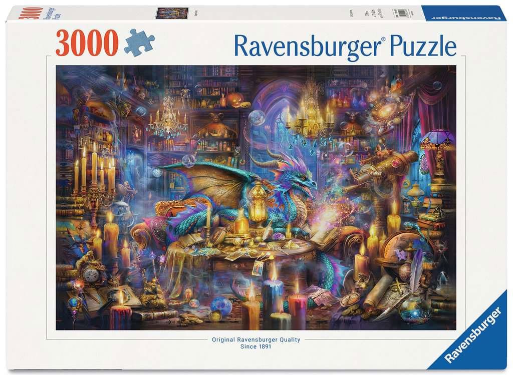 Ravensburger Dragon's Library 3000 Pieces Jigsaw Puzzle
