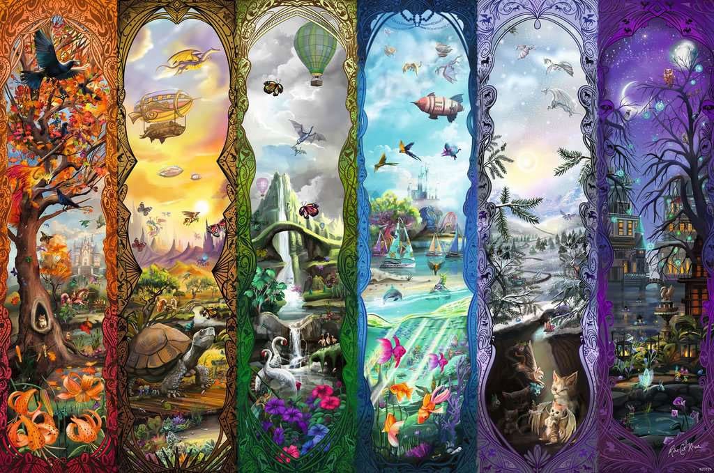 Ravensburger The Six Portals Jigsaw Puzzle (7000 Pieces)