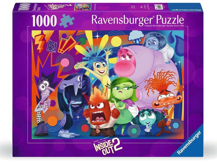 Inside Out 2 Ravensburger Jigsaw Puzzle - 1000 Pieces