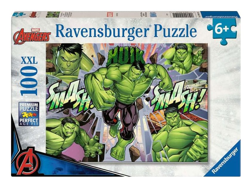 Marvel The Incredible Avenger XXL Children's Jigsaw Puzzle - 100 Pieces