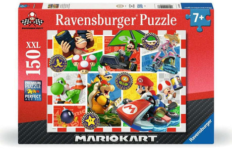Super Mario Children's XXL Mario Kart Jigsaw Puzzle (150 pieces)