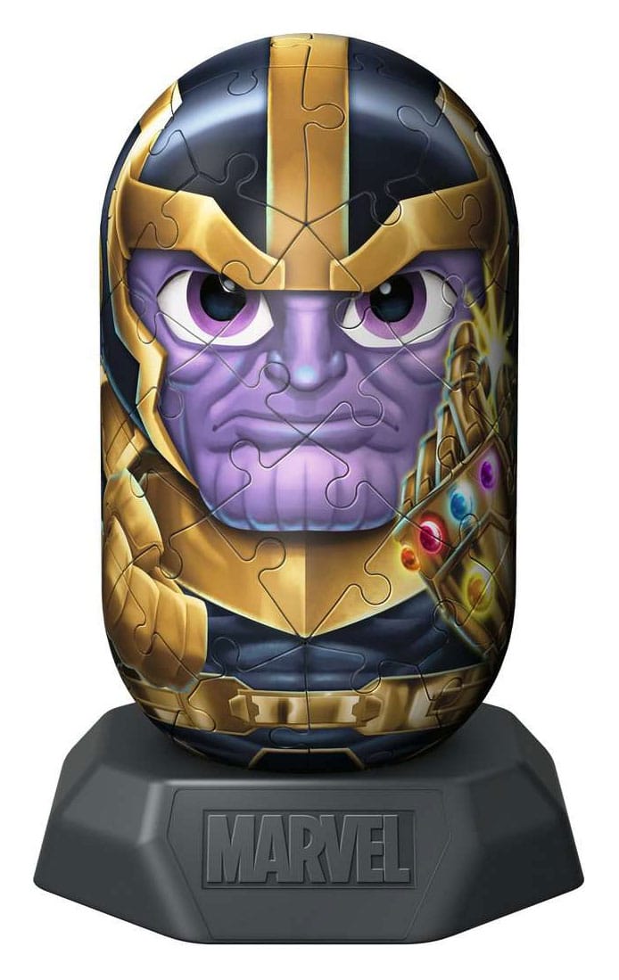 Marvel Hylkies 3D Puzzle: Thanos, 55 Pieces