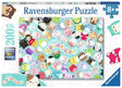 Squishmallows XXL Mallow Days Children's Jigsaw Puzzle - 200 Pieces