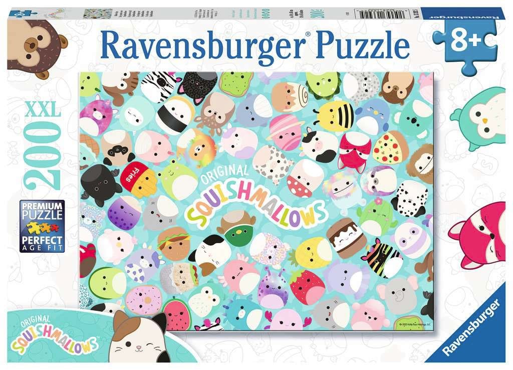 Squishmallows XXL Mallow Days Children's Jigsaw Puzzle - 200 Pieces