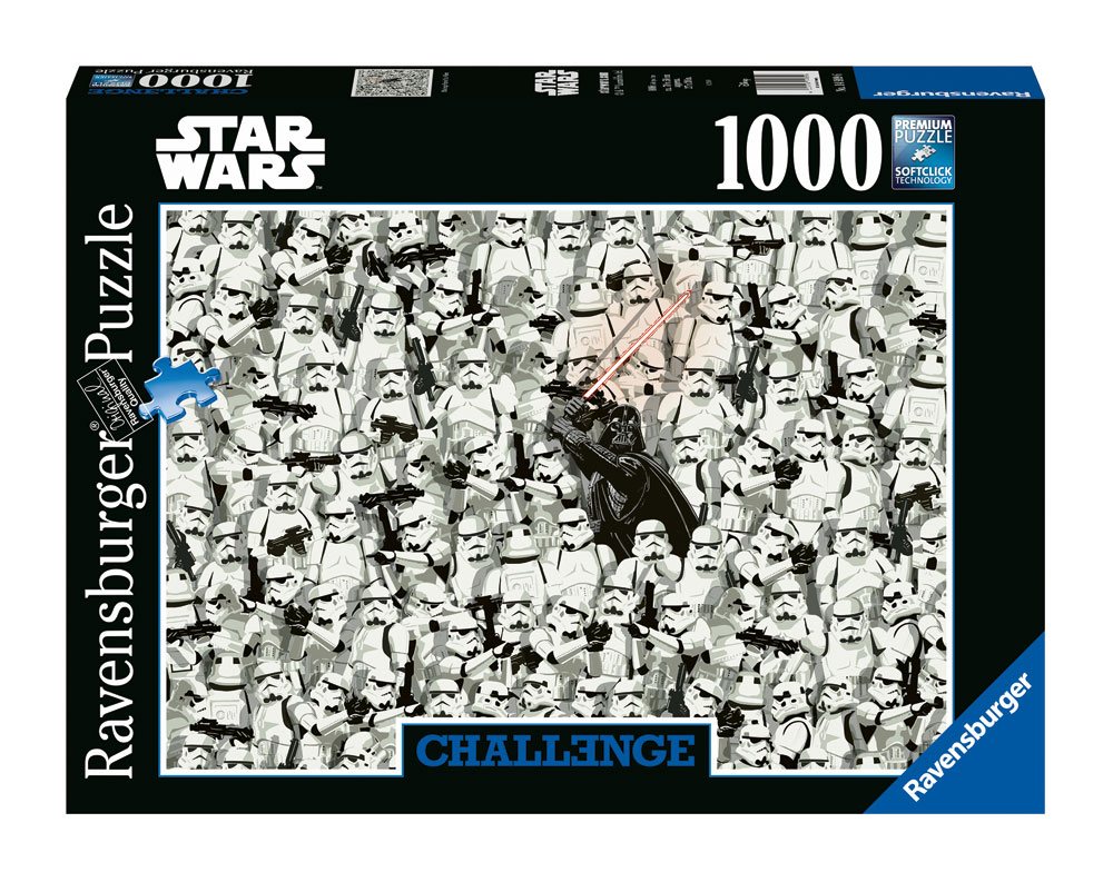 Star Wars Darth Vader & Stormtroopers Challenge Jigsaw Puzzle (1000 Pieces)
