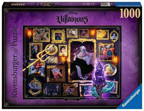 Disney Villainous Ursula Jigsaw Puzzle - Ravensburger (1000 pieces)