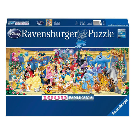 Disney Panorama Group Photo Jigsaw Puzzle (1000 Pieces)