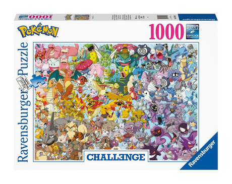 Pokémon Challenge Group Jigsaw Puzzle - Ravensburger (1000 pieces)