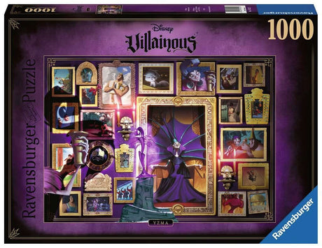 Disney Villainous 1000-Piece Jigsaw Puzzle: Yzma