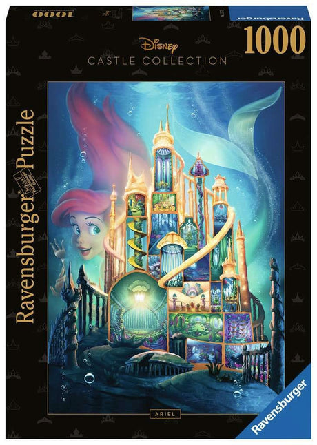 Disney Castle Collection: Ariel's Castle Jigsaw Puzzle (1000 pieces)