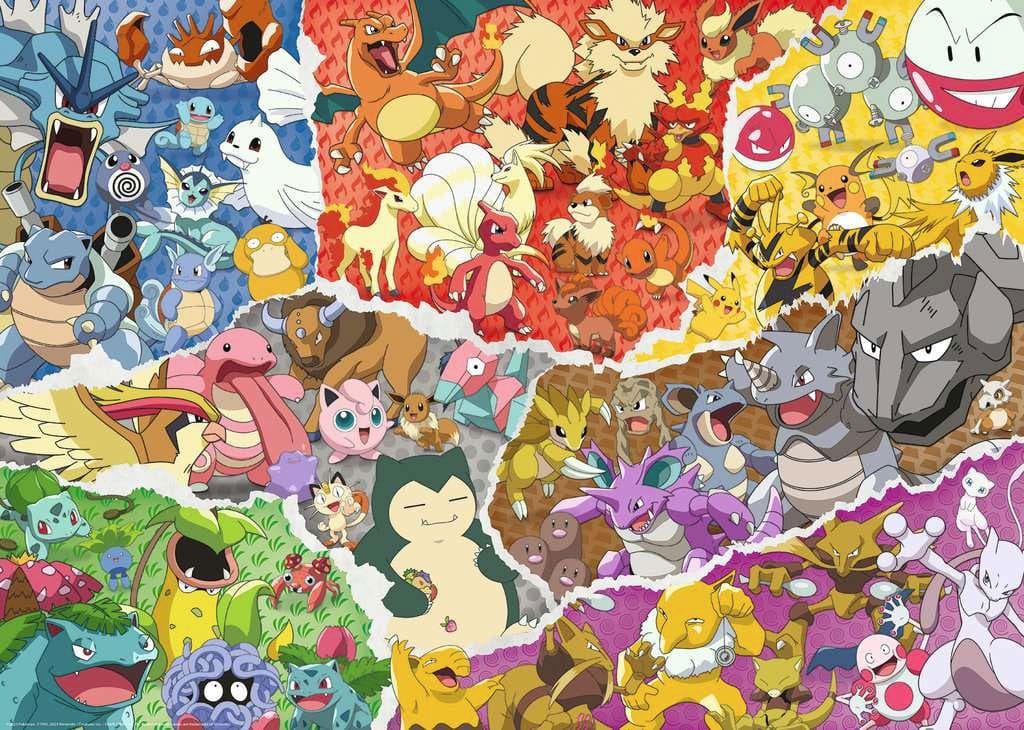 Pokémon Adventure Ravesburger 1000-Piece Jigsaw Puzzle