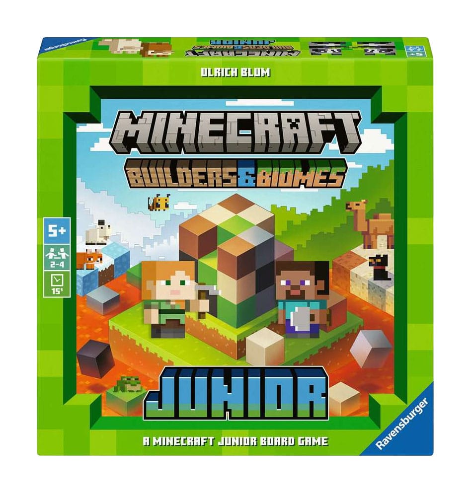 Minecraft Builders & Biomes Junior Board Game by Ravensburger