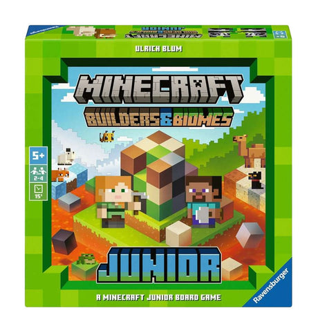 Minecraft Builders & Biomes Junior Board Game by Ravensburger