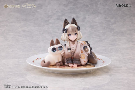 Tea Time Cats x Siamese Cat Azuki-san PVC Statue from DLC