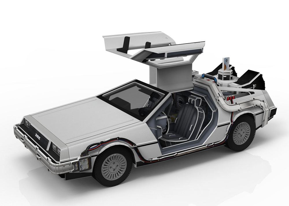 Back to the Future 3D Puzzle Time Machine by Revell