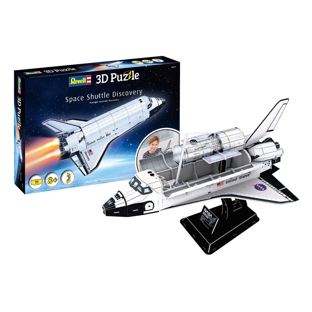 Revell's NASA Space Shuttle Discovery 3D Puzzle (49cm)