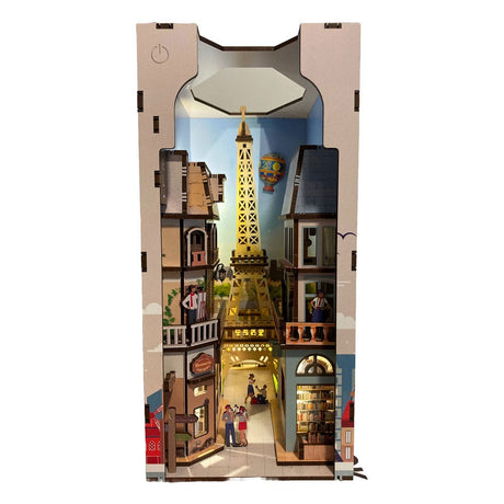 Revell Puzzles Paris Tiny Adventures 23cm Miniature Diorama Book Nook