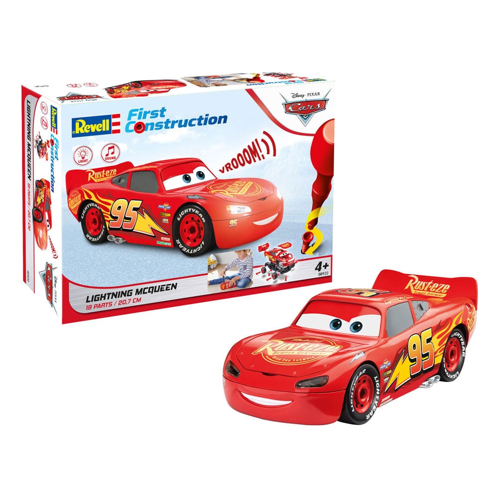 Disney Pixar Cars First Construction Set - Lightning McQueen 21cm