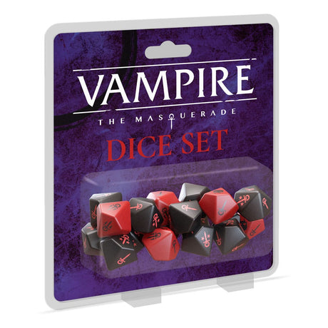 Vampire: The Masquerade Official 5th Ed. RPG Dice Set