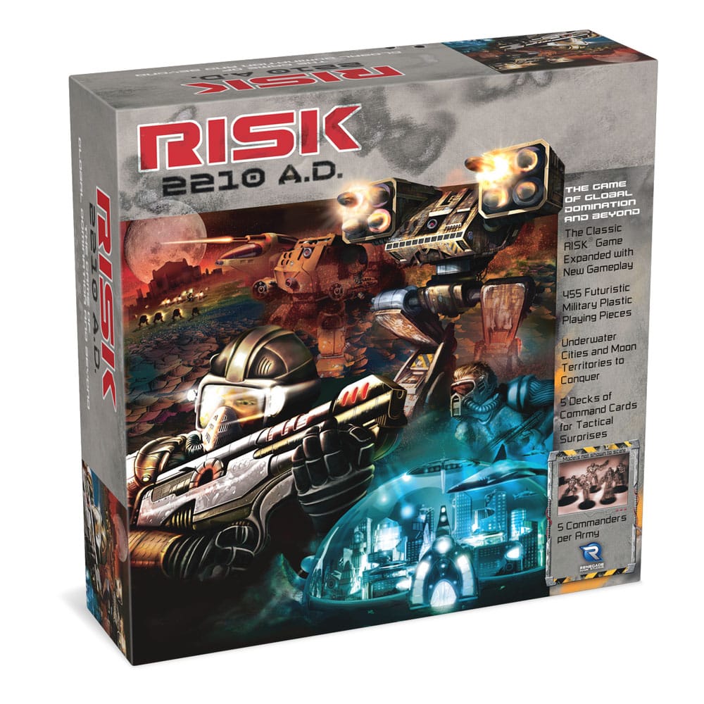 Risk 2210 A.D. English Version - Avalon Hill Board Game