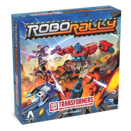 Avalon Hill Robo Rally Transformers Board Game - English Version