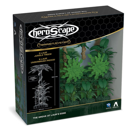 Heroscape Expansion: - 'The Grove at Laur's Edge' Terrain (English)