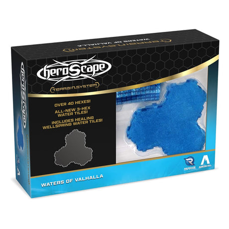 Heroscape Expansion: Waters of Valhalla English Version Terrain