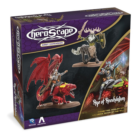 Heroscape Rising Tide Expansion: Sonlen & Halushia Army