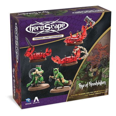 Heroscape Army Expansion: Molten Crustaceans & Tanuki Tricksters