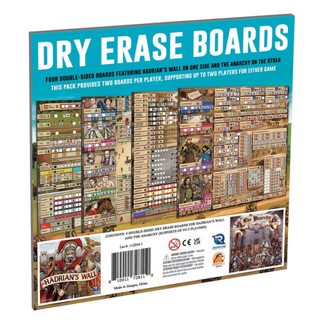 Hadrian's Wall & The Anarchy Double-Sided Dry Erase Boards