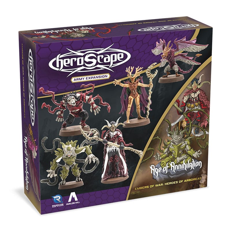 Heroscape Army Expansion: Embers of War - Heroes of Arboreas