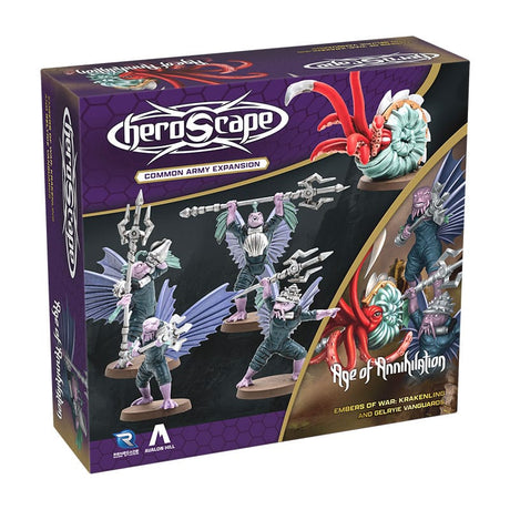 Heroscape Army Expansion: Embers of War - Krakenling & Gelryie Vanguards