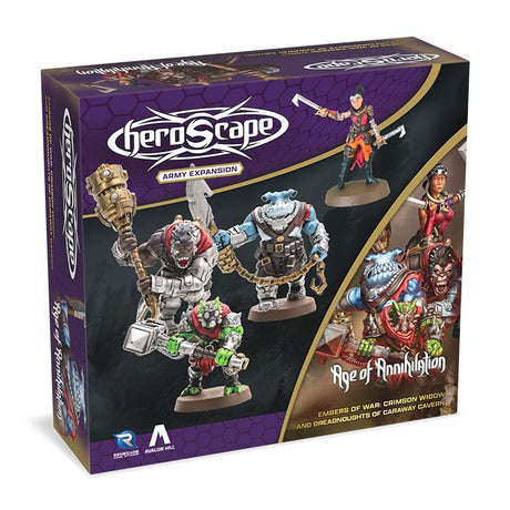 Heroscape Army Expansion: Crimson Widow & Dreadnoughts