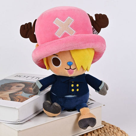 One Piece 20cm Plush Figure: Chopper x Sanji