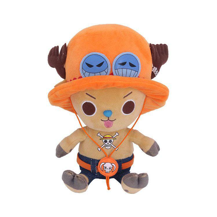 One Piece Official Chopper x Ace Plush Figure