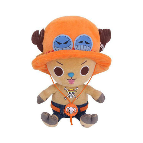 One Piece Official Chopper x Ace Plush Figure