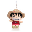 One Piece Monkey D. Ruffy Plush Figure, 11 cm, Sakami