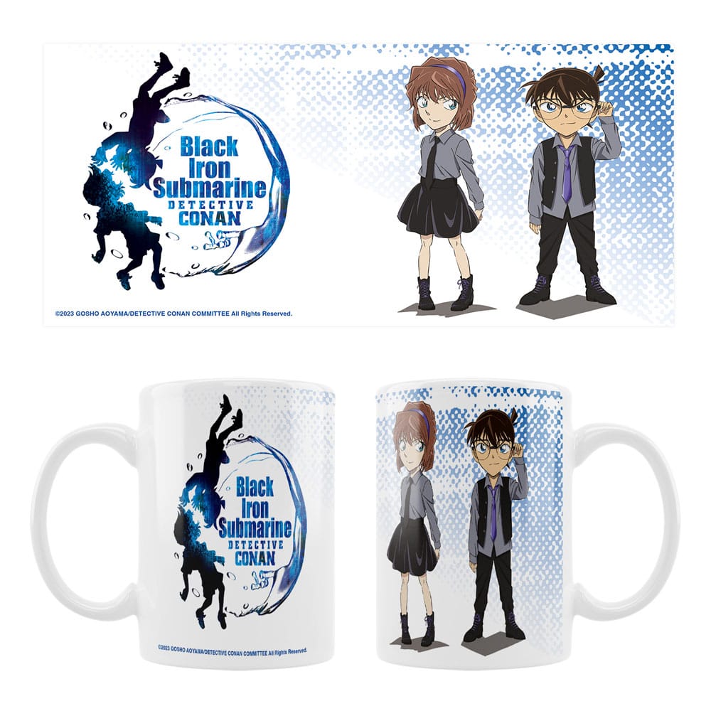 Detective Conan Black Iron Submarine Ceramic Mug